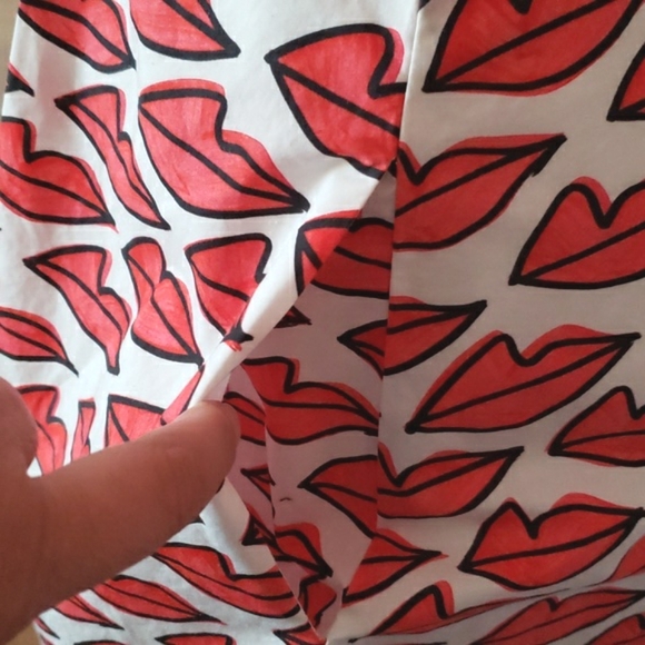 Anthropologie X Ann Howell Bullard Smooching Kiss Dress Size 12 - Picture 4 of 15